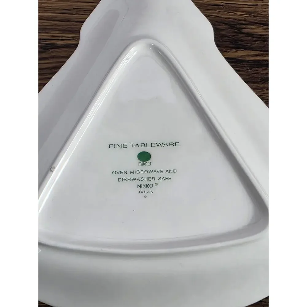 Nikko Christmas Tree Shaped Serving Dish Japan- Christmastime